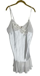 Vintage Victoria Secret Gold Label Accordion Pleat Sleep Dress Intimates Large Photo 0