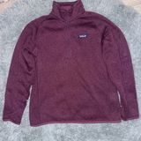 Patagonia Maroon Quarter-Zip Fleece Better Sweater Pullover Photo 0