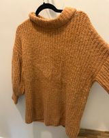 Orange Sweater Dress Photo 0