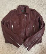 Halogen  Leather Jacket Photo 0