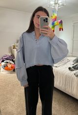 Blue Sweatshirt Photo 0