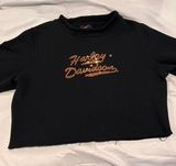 Harley Davidson Cropped  Sweater Photo 0