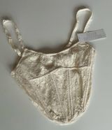 Urban Outfitters Cream Corset Top Photo 0