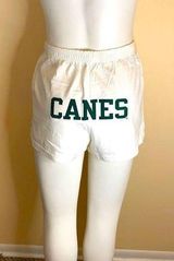 University of Miami Canes Cotton Shortie Short. Photo 0