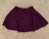 Brandy Melville Maroon circle skirt Photo 0