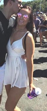 Kimchi Blue White Romper Photo 0