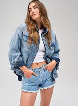 Reworked Denim Shorts Photo 0