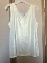 Chico's shimmery Sleeveless Top 3 xl Photo 0