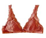 Victoria’s Secret Satin and Lace Triangle Bralette Medium Photo 0