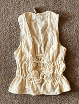 Aerie Top Crop Tank White Photo 0