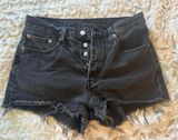 Levi’s 501 High-Rise Denim Shorts Photo 0