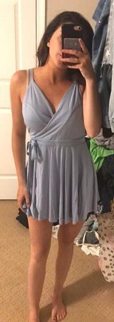 Urban Outfitters Blue Romper Photo 0