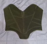 Strapless Corset Crop Top Photo 0