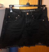 American Eagle Outfitters Black denim skirt Photo 0