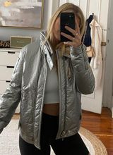 Helmut Lang Silver Jacket  Photo 0