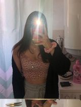 PacSun Crop Top Floral Multicolored Photo 0