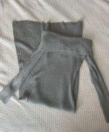 Grey Off the Shoulder Sweater Dress Photo 0