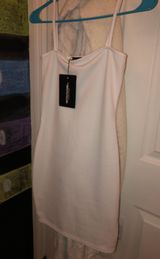 Pretty Little Thing White Bodycon Dress Photo 0
