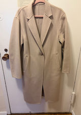 Long beige coat Tan Size M Photo 0