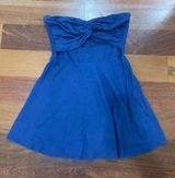 Electric Blue Altar State Mini Dress Photo 0
