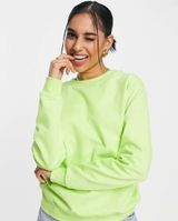 Design Ultimate Sweatshirt In Lime Photo 0