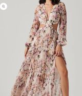 Revery Floral Long Sleeve Maxi Dress Photo 0