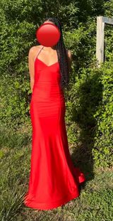 Jessica Angel Red  Prom Dress Photo 0