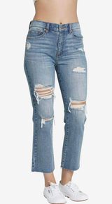 DAZE High Rise Crop Jeans Photo 0