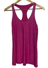 Lululemon Women's M Tank Top Pink Racerback Sleeveless Active Athleisure Casual Photo 0