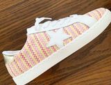 Vintage Havana Pink Stripe Sneakers White Shoes Size 7.5 NEW IN BOX Retail $125 Photo 0