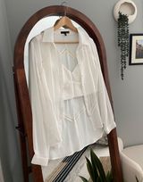 Ro & De White Button Up Photo 0