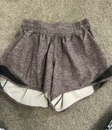 Lululemon Gray Hotty Hot Shorts Photo 0