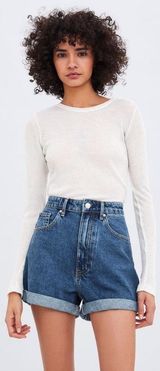 ZARA NWT  Jeans Shorts Photo 0
