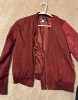 Blue Rain Bomber Jacket Photo 0