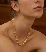 Gold Plated Chain Necklace Photo 0