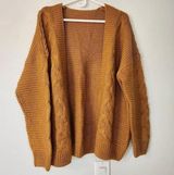 Amazon Mustard Yellow Cardigan Photo 0