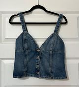 ZARA Denim Top Photo 0