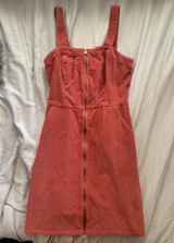 Hollister Corduroy Burnt Orange Dress Photo 0
