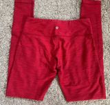 Lululemon Red  Leggings Size 6 Photo 0