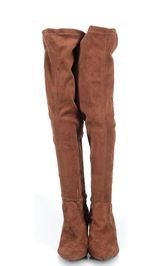 Over The Knee Brown Boots Size 6.5 Photo 0