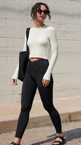 Aerie Crossover Leggings Photo 0