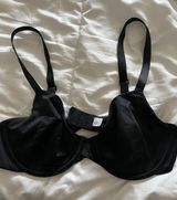 black satin bralette Photo 0
