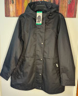 HUNTER Water Resistant Smock Jacket Rain Coat BLACK Photo 0
