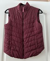 Aeropostale Maroon Puffy Vest Photo 0