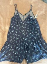 Target Blue floral Romper Photo 0