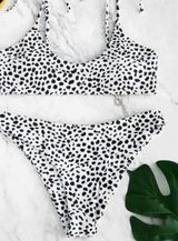 Zaful Printed Tie Bikini Photo 0