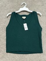 Dark Green Sweater Vest Photo 0