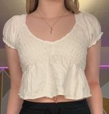 Lottie Moss Cropped Blouse Photo 0