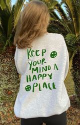 Happy Place Crewneck Size L Photo 0