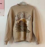 Abercrombie & Fitch oversize sweatshirt sedona arizona tan XS Photo 0